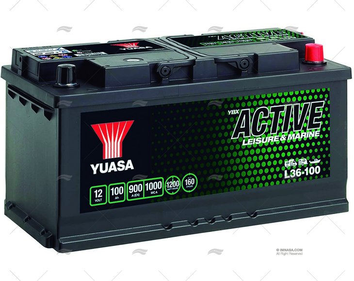 BATTERIE YUASA EFB 100A