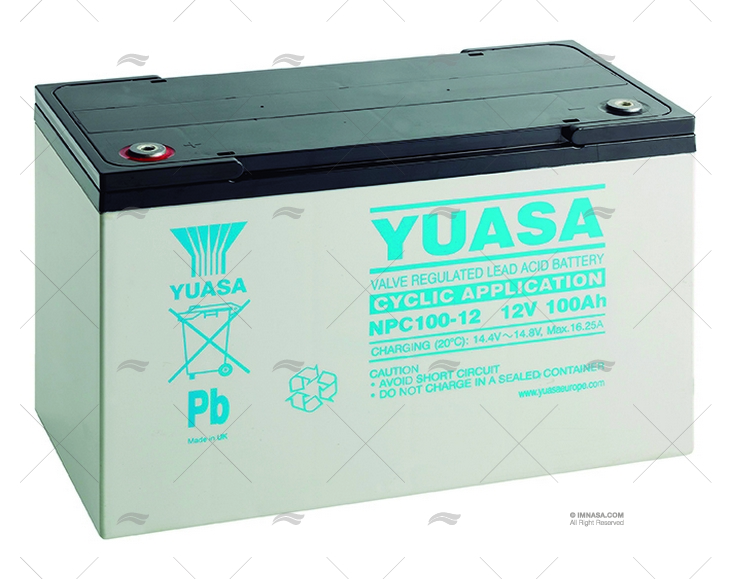 BATTERY YUASA AGM 100A YUASA
