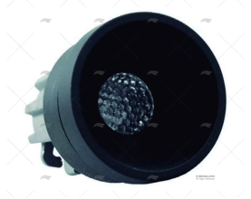 PLAFON EMBUTIDO LED PRETO 10/30W 3W FORESTI SUARDI