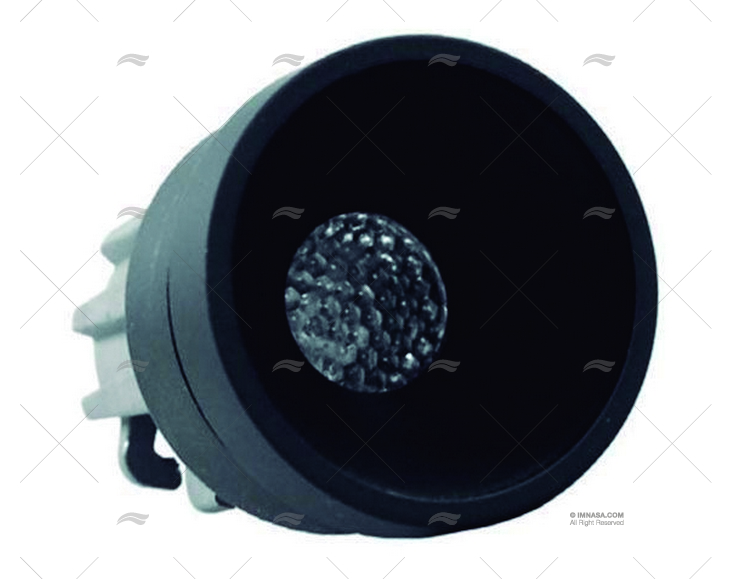 PLAFONIERA DA INCASSO LED NERO 10/30W 3W FORESTI SUARDI
