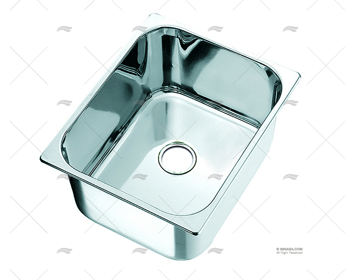 LAVELLO RETTANGOLARE INOX 320 x 260 mm BARKA