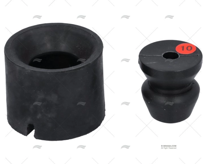 CATCH PLUNGER RUBBER 39mm MARINE TOWN