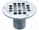 SHOWER DECK DRAIN1-9/16" INOX SS316 MARINE TOWN