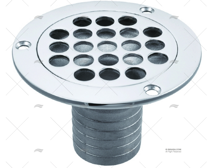 ESGOTO RETO 1-9/16"INOX SS316 MARINE TOWN