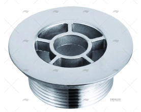 STRAIGHT DRAIN 1-1/2" STAINLESS STEEL SS316 USA MARINE TOWN