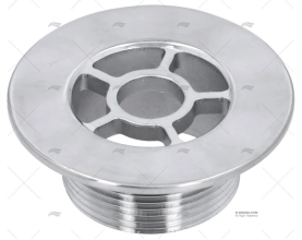STRAIGHT DRAIN 1-1/2" STAINLESS STEEL SS316 USA MARINE TOWN