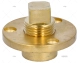 BRASS ROUND DRAIN PLUG  2"