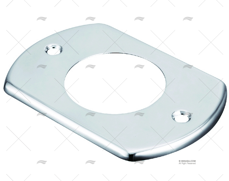 PLACA INOX ARMAZENAMENTO PORTACANAS SS3 MARINE TOWN