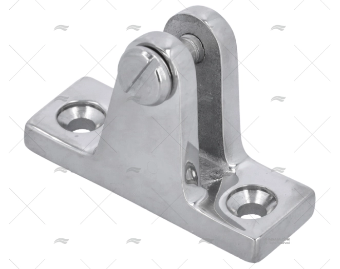 DECK HINGE W/ANGLE SS316