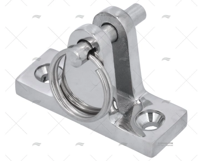 DECK HINGE W/ANGLE SS316