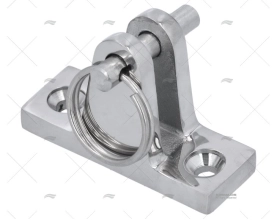 DECK HINGE W/ANGLE SS316