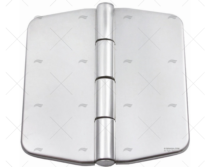 DOBRADIÇA CONVÉS INOX SS316 76,5 X 77,4m MARINE TOWN