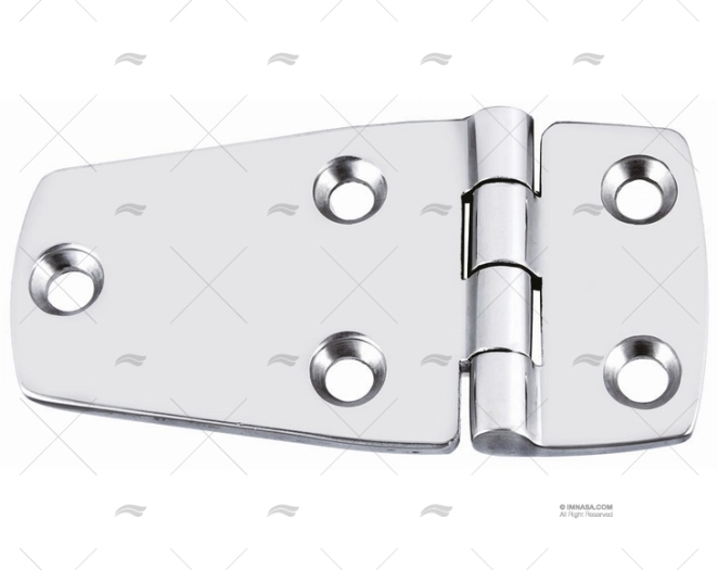 CHARNIERE FORGE INOX SS316 38 X 74mm MARINE TOWN