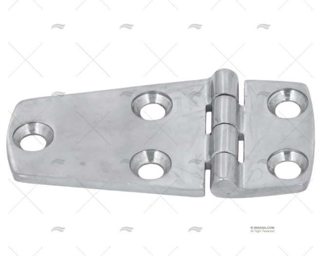 CERNIERA FUSA INOX SS316 38 X 74mm MARINE TOWN