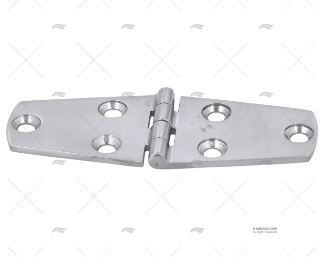CERNIERA FUSA IN ACCIAIO INOX SS316 38 X 105MM MARINE TOWN