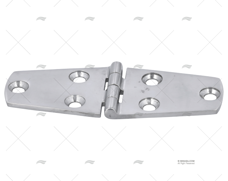 CERNIERA FUSA IN ACCIAIO INOX SS316 38 X 105MM MARINE TOWN
