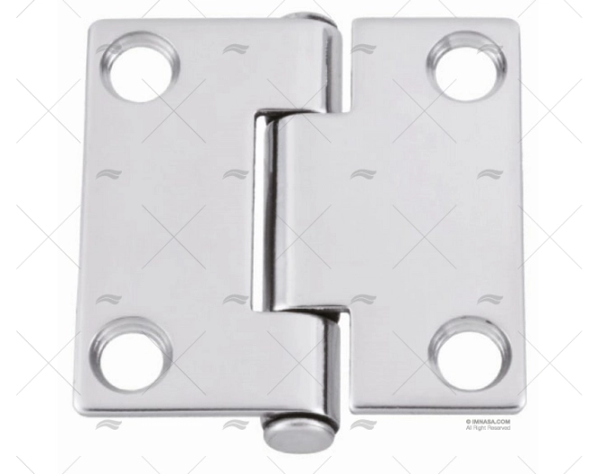 DOBRADIÇA INOX SS316 50,8 X 50,8mm MARINE TOWN