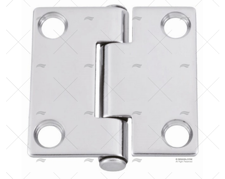 DOBRADIÇA INOX SS316 50,8 X 50,8mm MARINE TOWN
