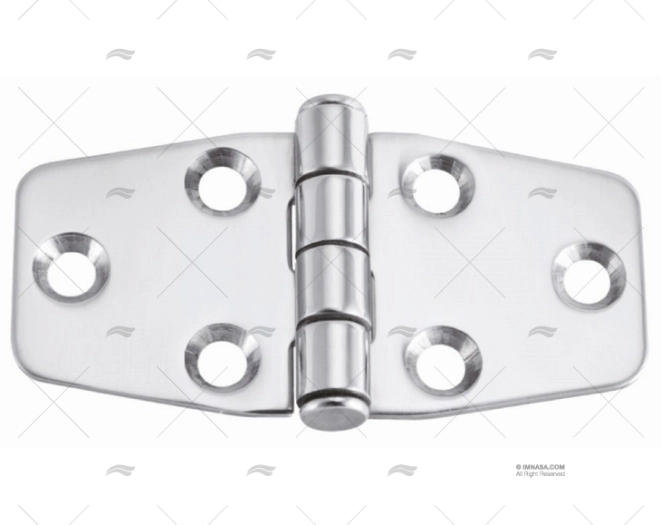 CHARNIERE INOX SS316 37 X 76mm MARINE TOWN