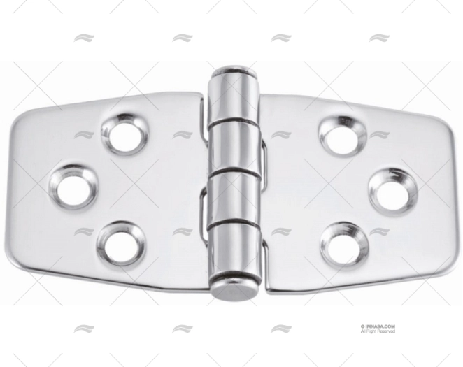 CERNIERA INOX AISI316 37 X 76mm MARINE TOWN