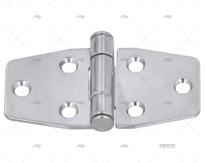 STAMPED HINGE SS316 40 X 76mm MARINE TOWN