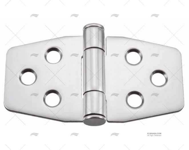 CHARNIERE INOX SS316 40 X 76mm MARINE TOWN