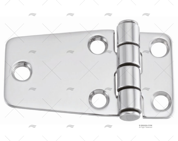 STAMPED HINGE SS316 36,5 X 67,4mm MARINE TOWN