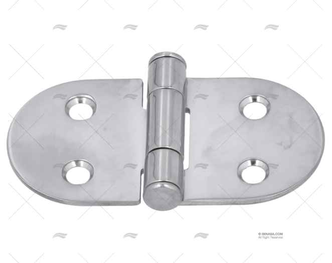STAMPED HINGE SS316 39 X 75mm MARINE TOWN