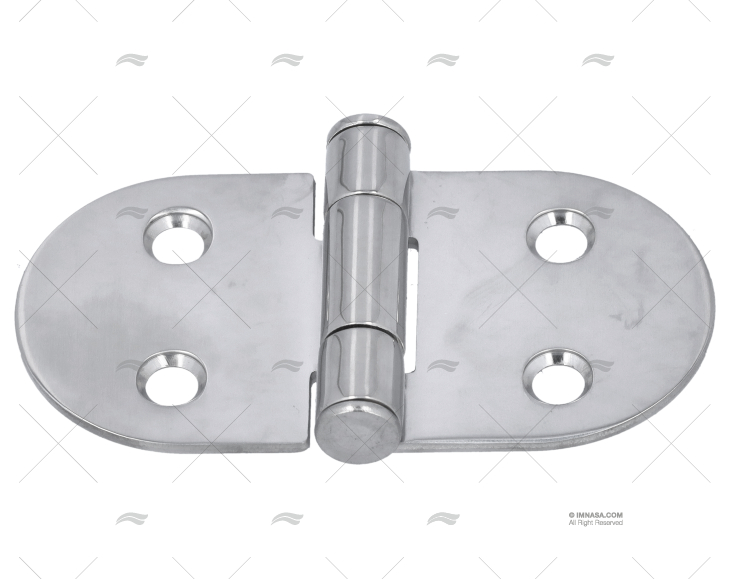 STAMPED HINGE SS316 39 X 75mm MARINE TOWN