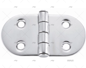 CERNIERA INOX AISI316 38,1 X 74mm MARINE TOWN