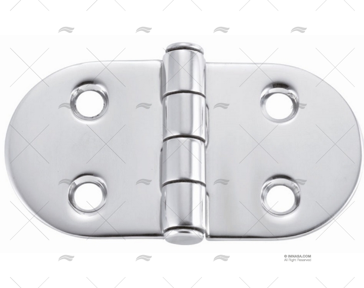 CERNIERA INOX AISI316 38,1 X 74mm MARINE TOWN