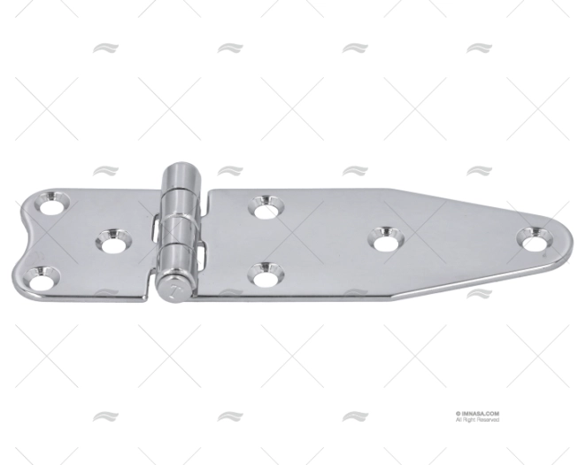 STAMPED HINGE SS316 38,1 X 127mm MARINE TOWN