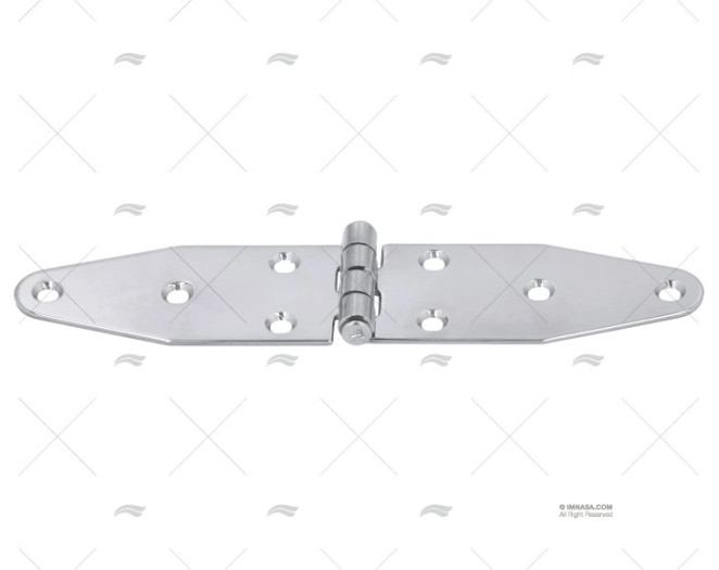 STAMPED HINGE SS316 38,1 X 178mm MARINE TOWN