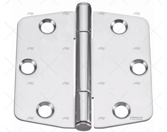 STAMPED HINGE SS316 75 X 76mm