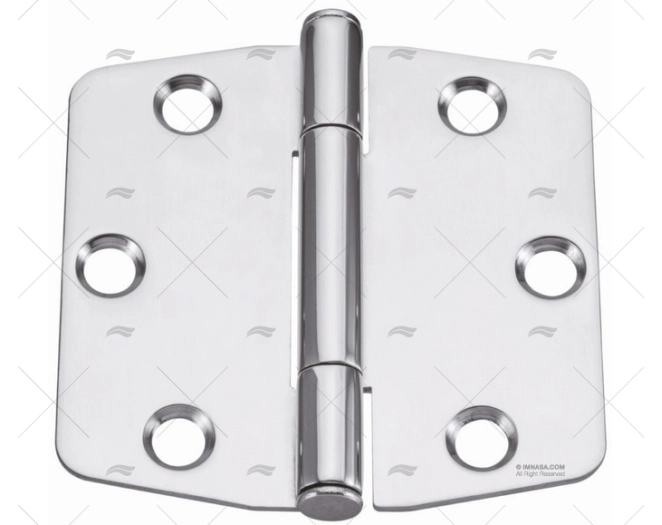 CERNIERA INOX SS316 75 X 76mm MARINE TOWN