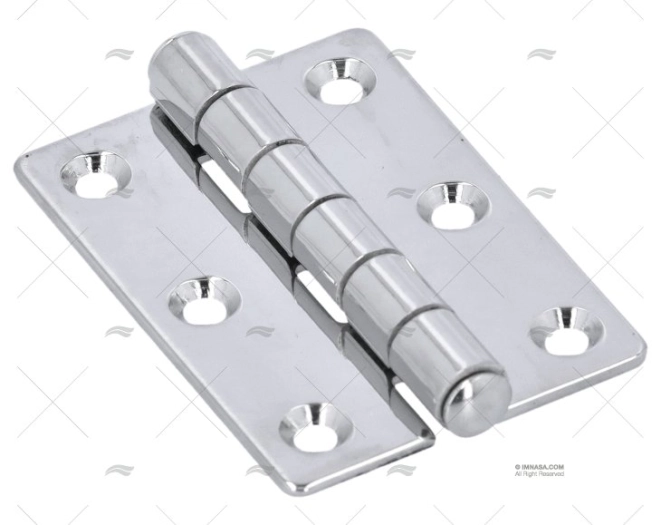 DOBRADIÇA INOX SS316 50 X 35mm MARINE TOWN