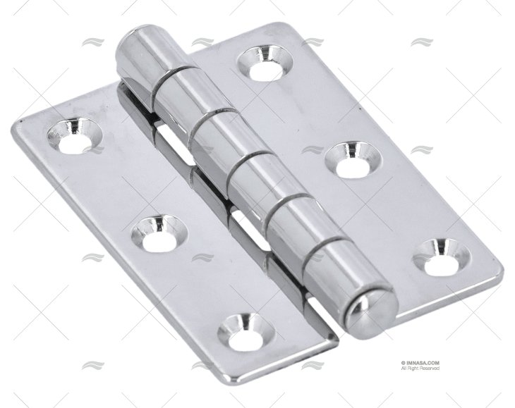 DOBRADIÇA INOX SS316 50 X 35mm MARINE TOWN