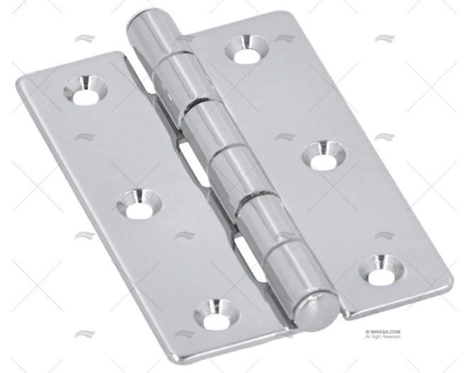 CHARNIERE INOX SS316 62 X 40mm MARINE TOWN