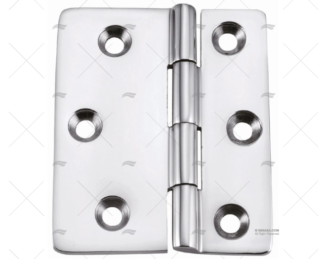 DOBRADIÇA INOX SS316 77 X 63,4mm MARINE TOWN