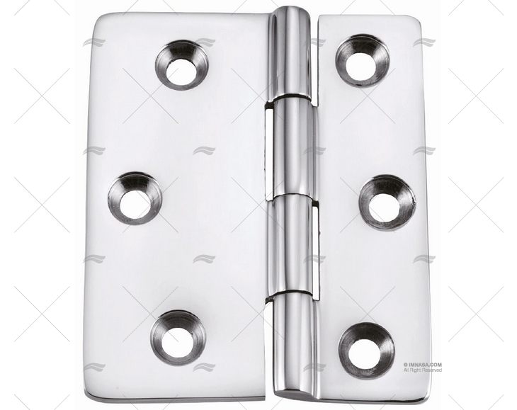 DOBRADIÇA INOX SS316 77 X 63,4mm MARINE TOWN