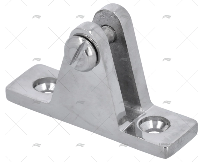 FIJACION TOLDO INOX-316 TRIANGULAR CON TORNILLO