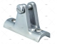 FIJACION TOLDO INOX-316 TRIANGULAR CURVO CON TORNILLO