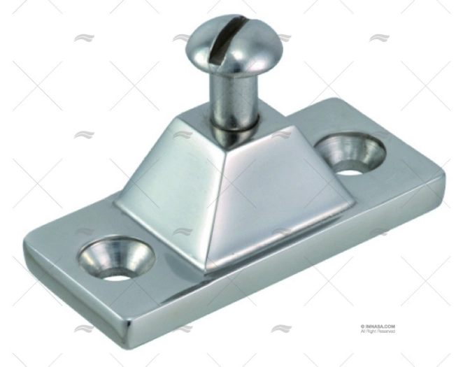 FIJACION TOLDO INOX-316 TRAPEZOIDAL CON TORNILLO