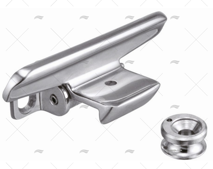 CHIUSURA PER PANNELLO IN ACCIAIO INOX 316 MARINE TOWN