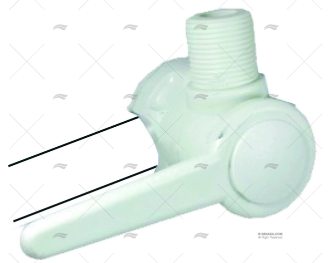 BASE ANTENNA CORRIMANO NYLON