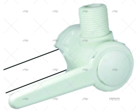 BASE ANTENA CORRIMÃO NYLON