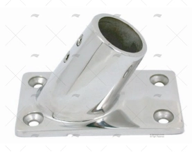 BOCCOLA PER SCALMO RETTANGOLARE INOX AISI 316 60º US