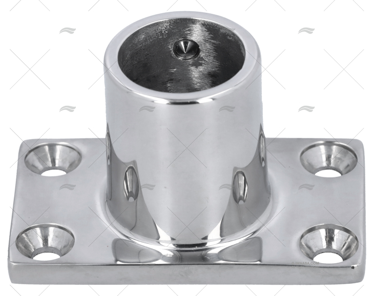BOCCOLA PER SCALMO RETTANGOLARE INOX AISI 316 90º US