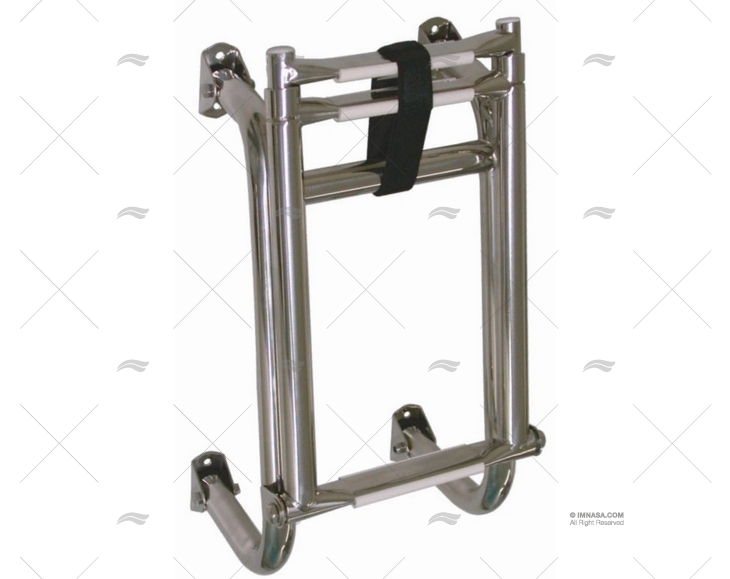 ESCALERA 3 PELD. TELESCOPICA PLEGABLE