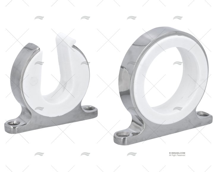 PORTACANNE INOX AISI 316 COPPIA